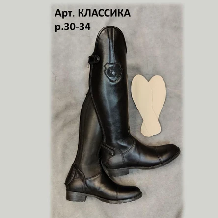 Сапоги чёрные универсальные